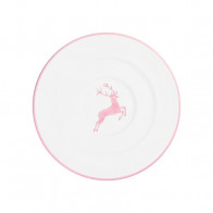 Gmundner Keramik Rosa Hirsch Platillo de café Gourmet 16 cm
